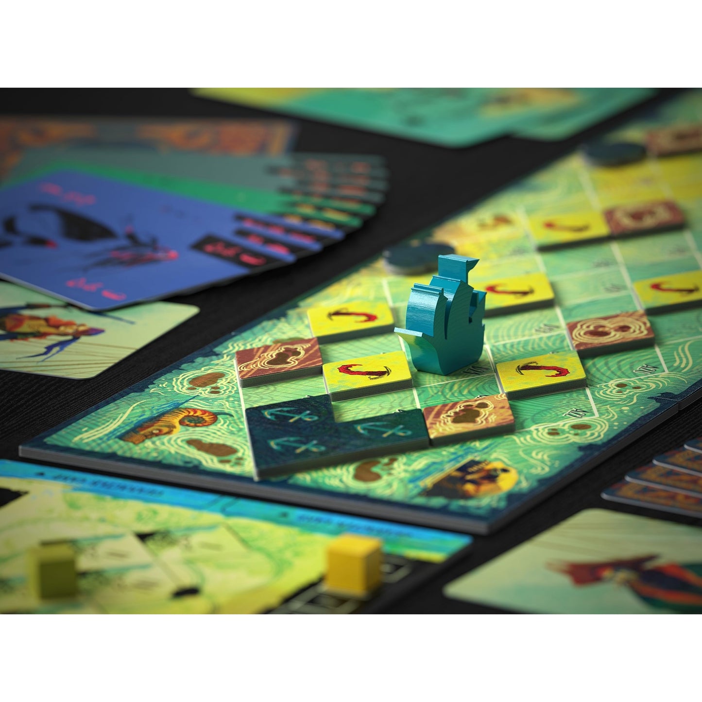 Sail Board Game Co-op Trick Taking Game