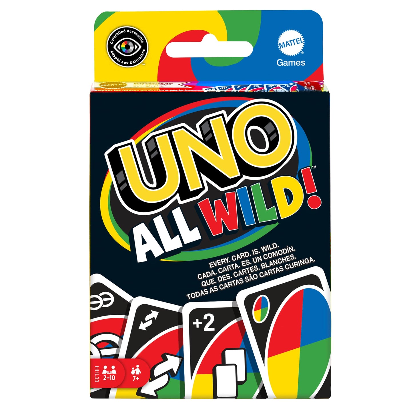 UNO All Wild Card Game with 112 Cards