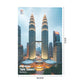Ratna's Petronas Twin Towers Malaysia 500 Pieces Jumbo Floor Jigsaw Puzzle (Size: 98 cm * 67 cm)