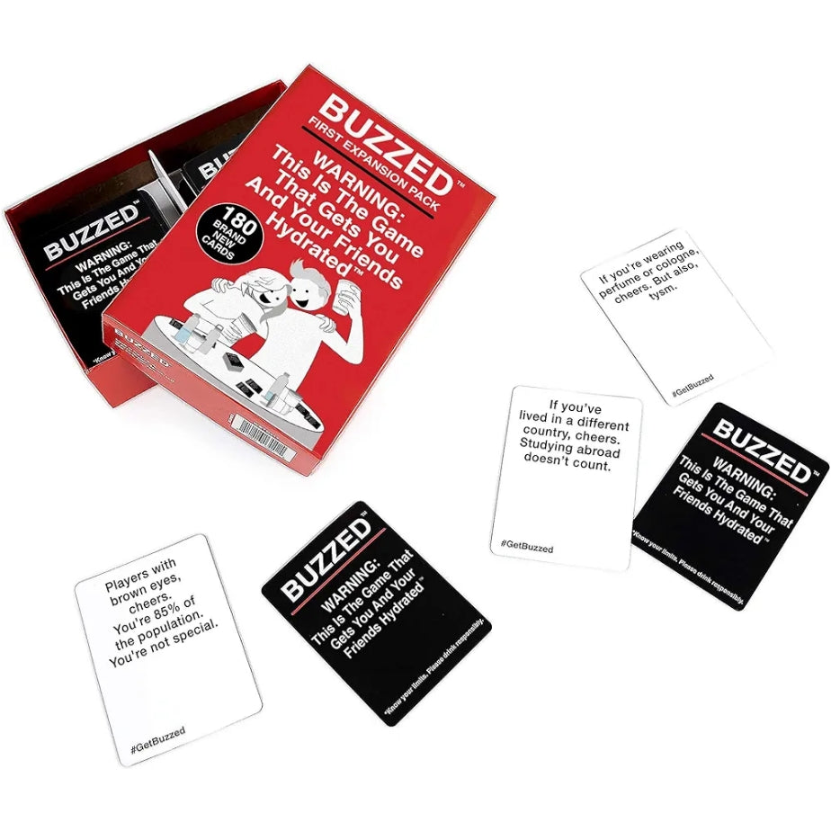 WHAT DO YOU MEME? Buzzed Expansion Pack #1 The Hilarious Adult Drinking Game