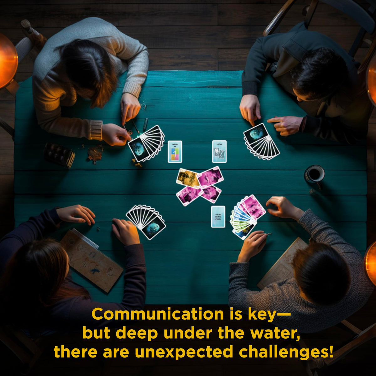 Thames & Kosmos The Crew  Mission Deep Sea Card Game