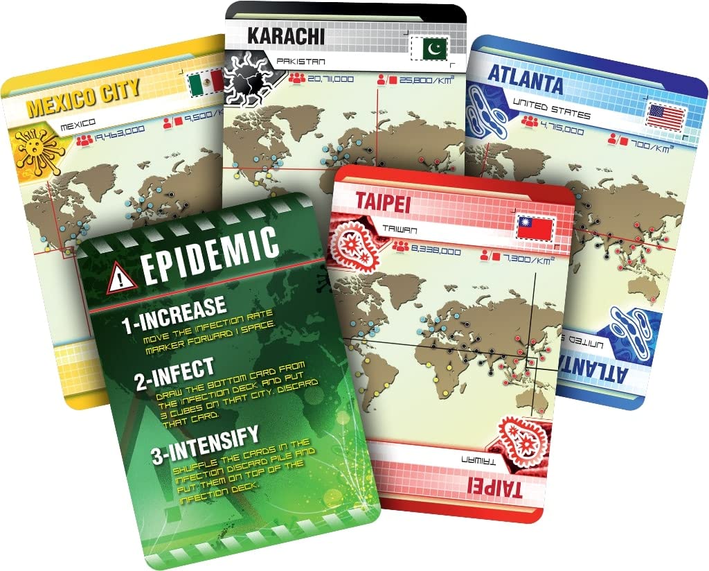 Z-Man Pandemic Board Game - A Cooperative Battle to Save Humanity Strategy Game