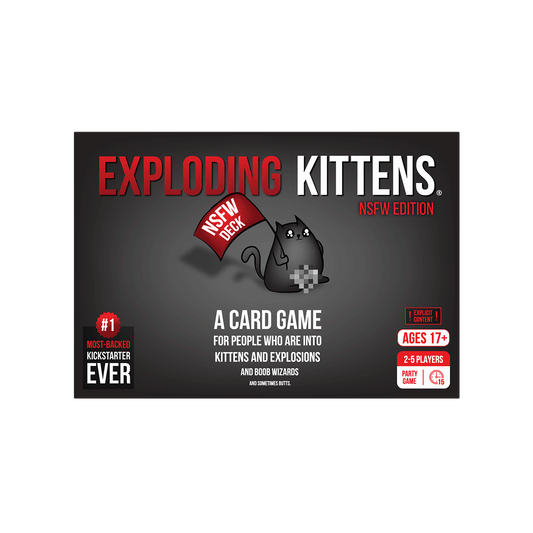 Exploding Kittens: NSFW Edition Card Game