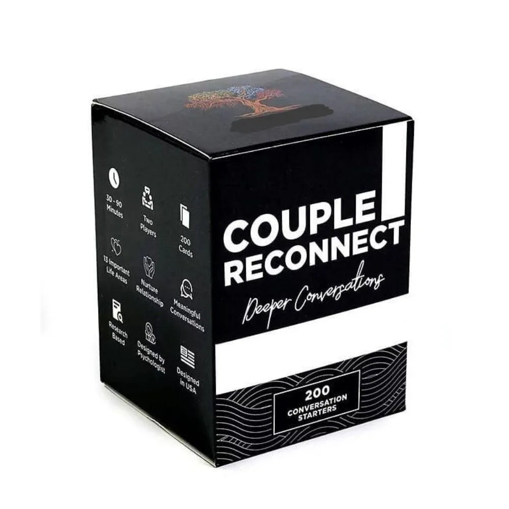 Couple Reconnect Card Game 200 Conversation Starters for Couples