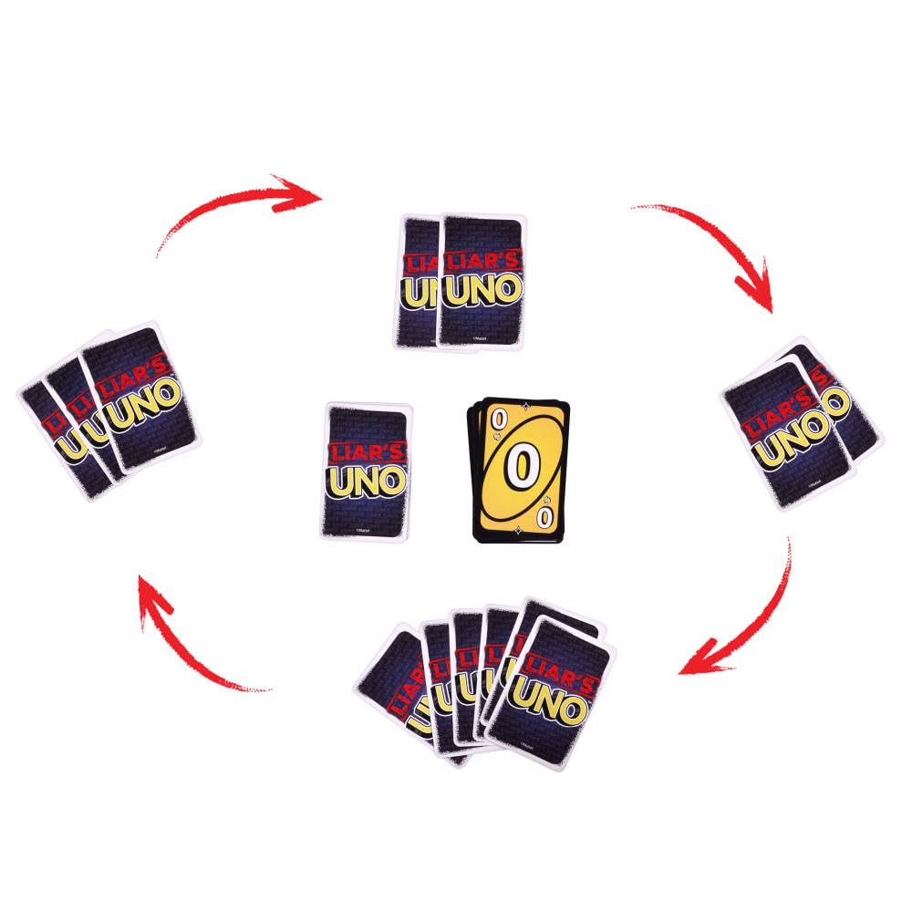 Mattel Games Liar’s UNO Card Game
