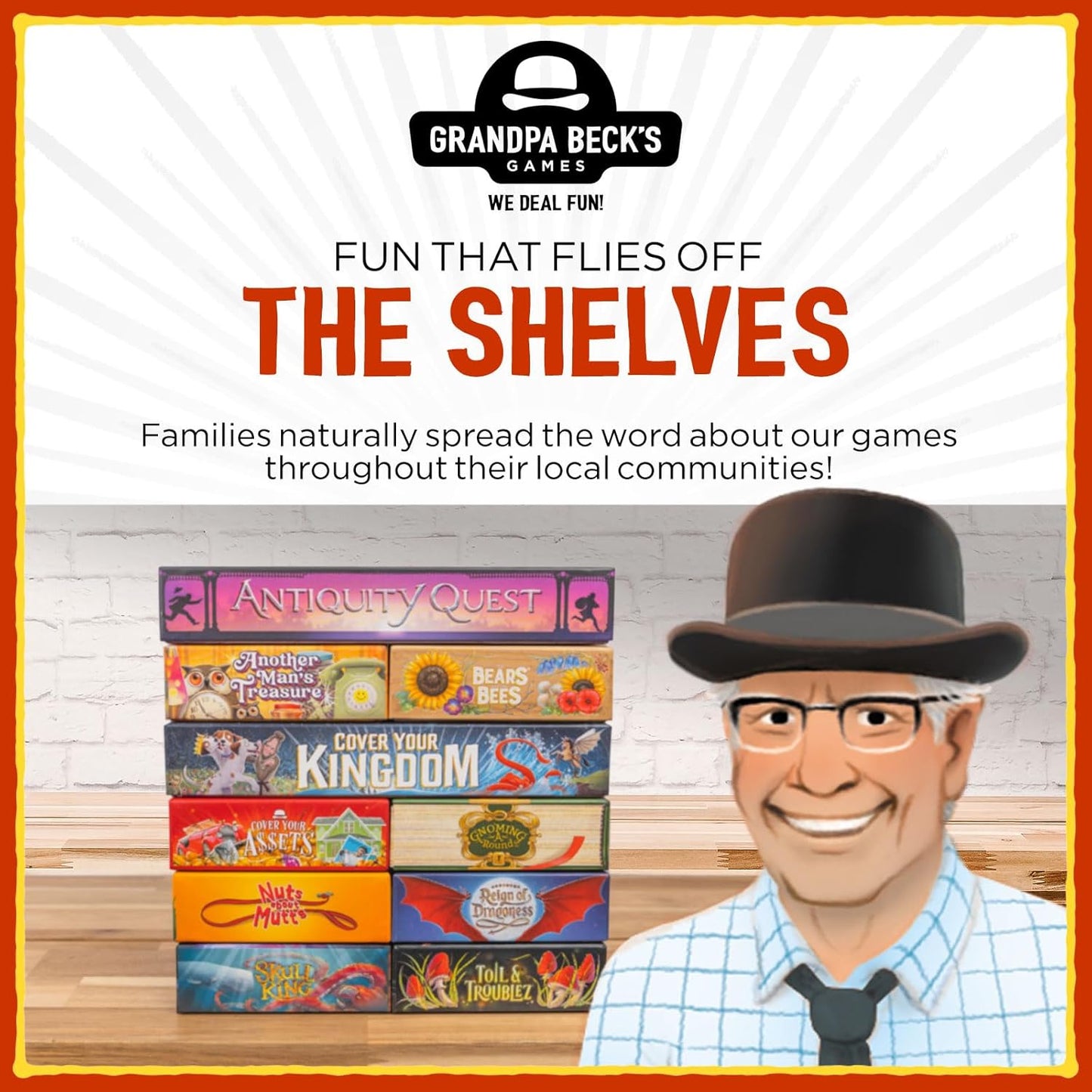 Grandpa Beck's Games Cover Your Assets Card Game