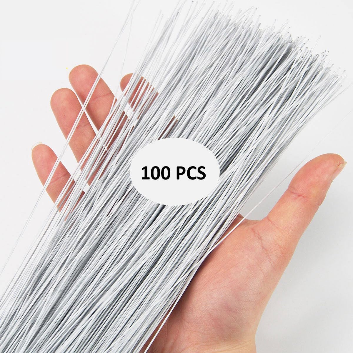 Flower Making Stem Wire 22 Gauge 12 Inch 100 Pc's