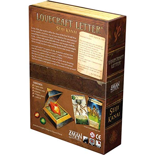 Z-Man Games Lovecraft Letter A Love Letter Card Game