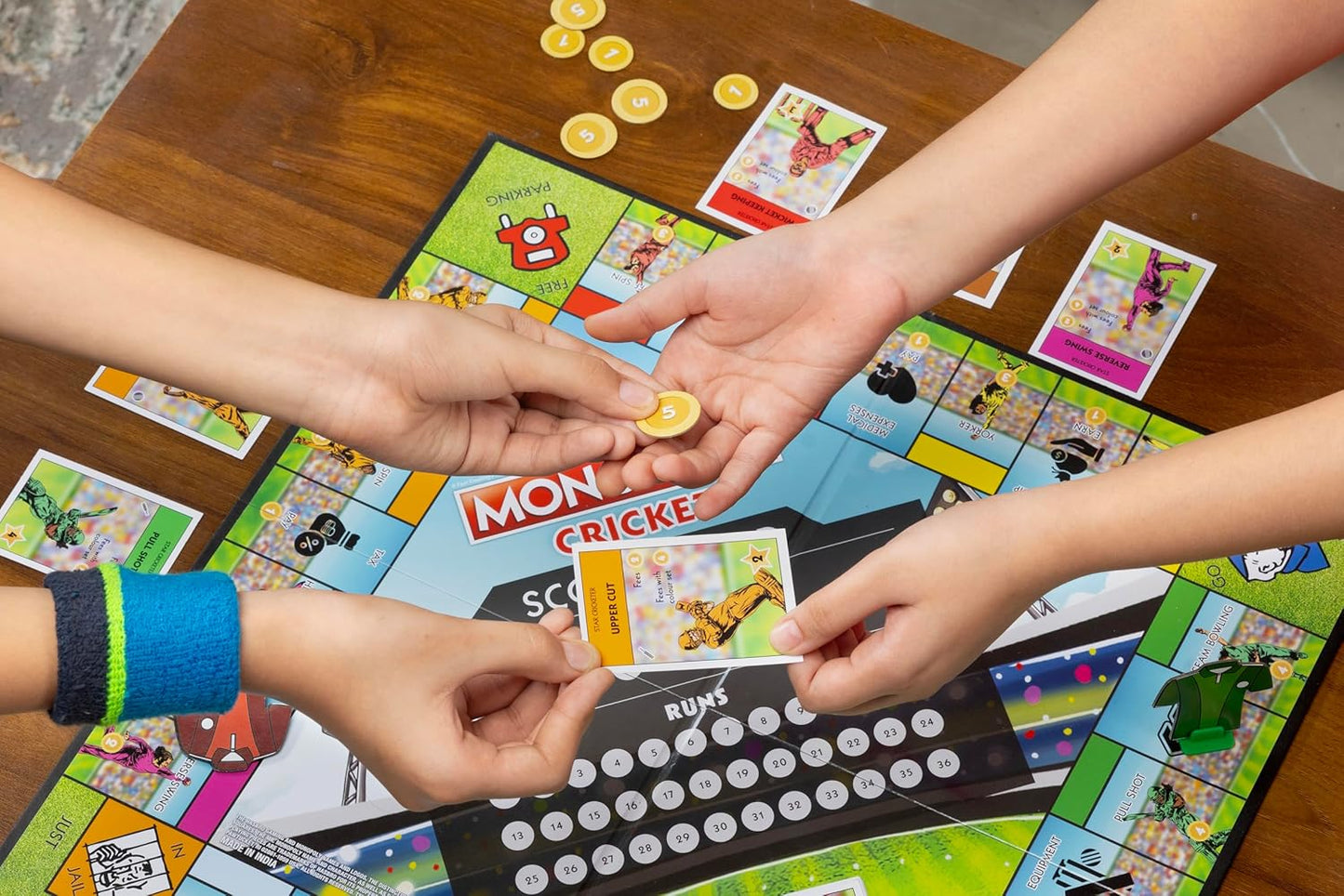Hasbro Monopoly Cricket Themed Board Game