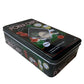 100 Piece Poker Chip Set with Tin Case