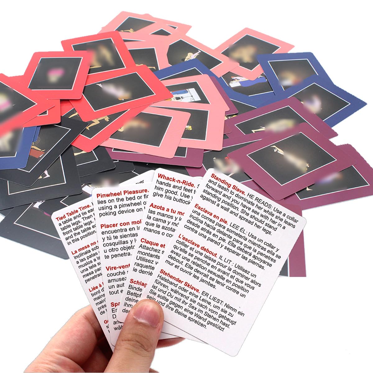 50 Positions Of Bondage Card Game