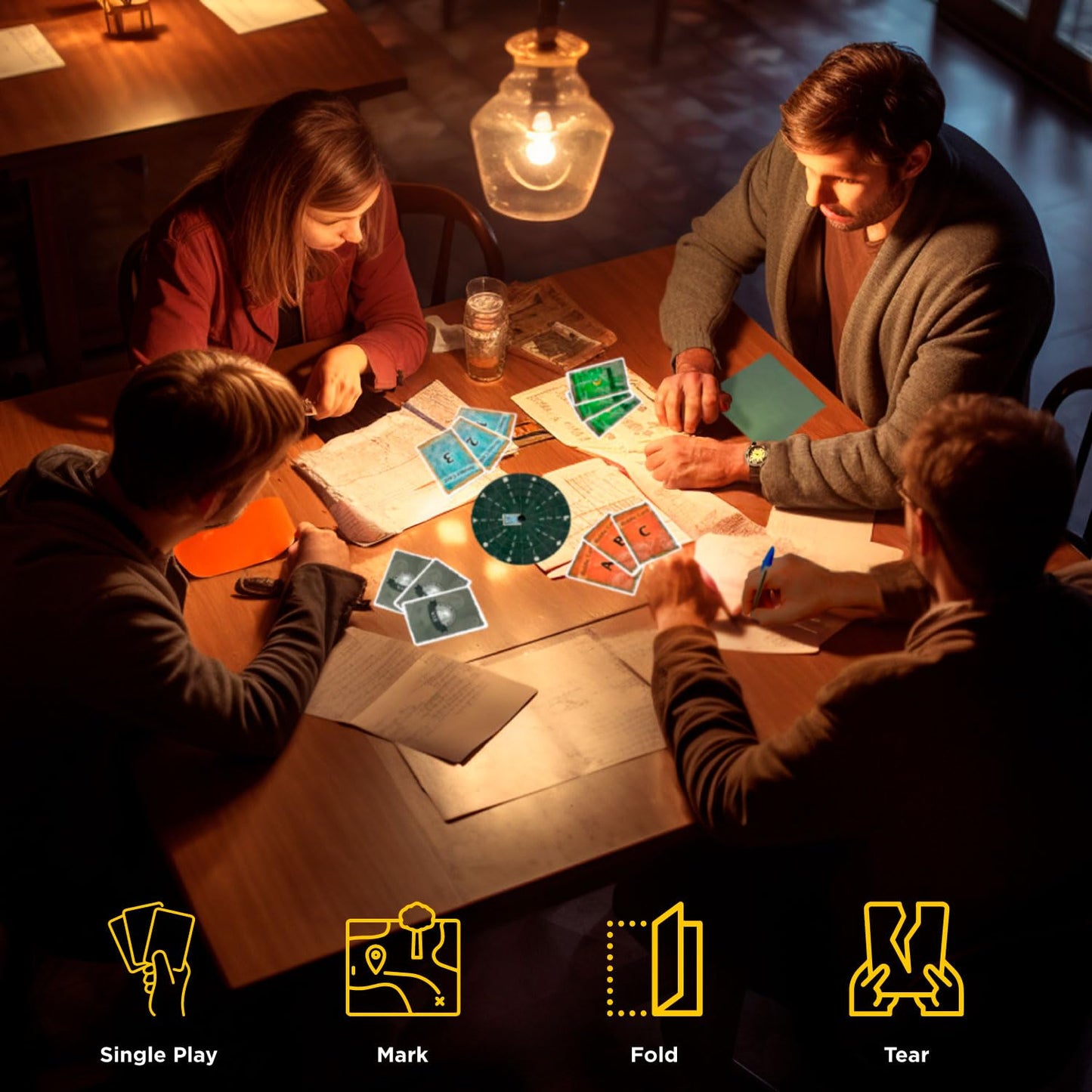 Thames & Kosmos Exit The Haunted Roller Coaster Escape Game