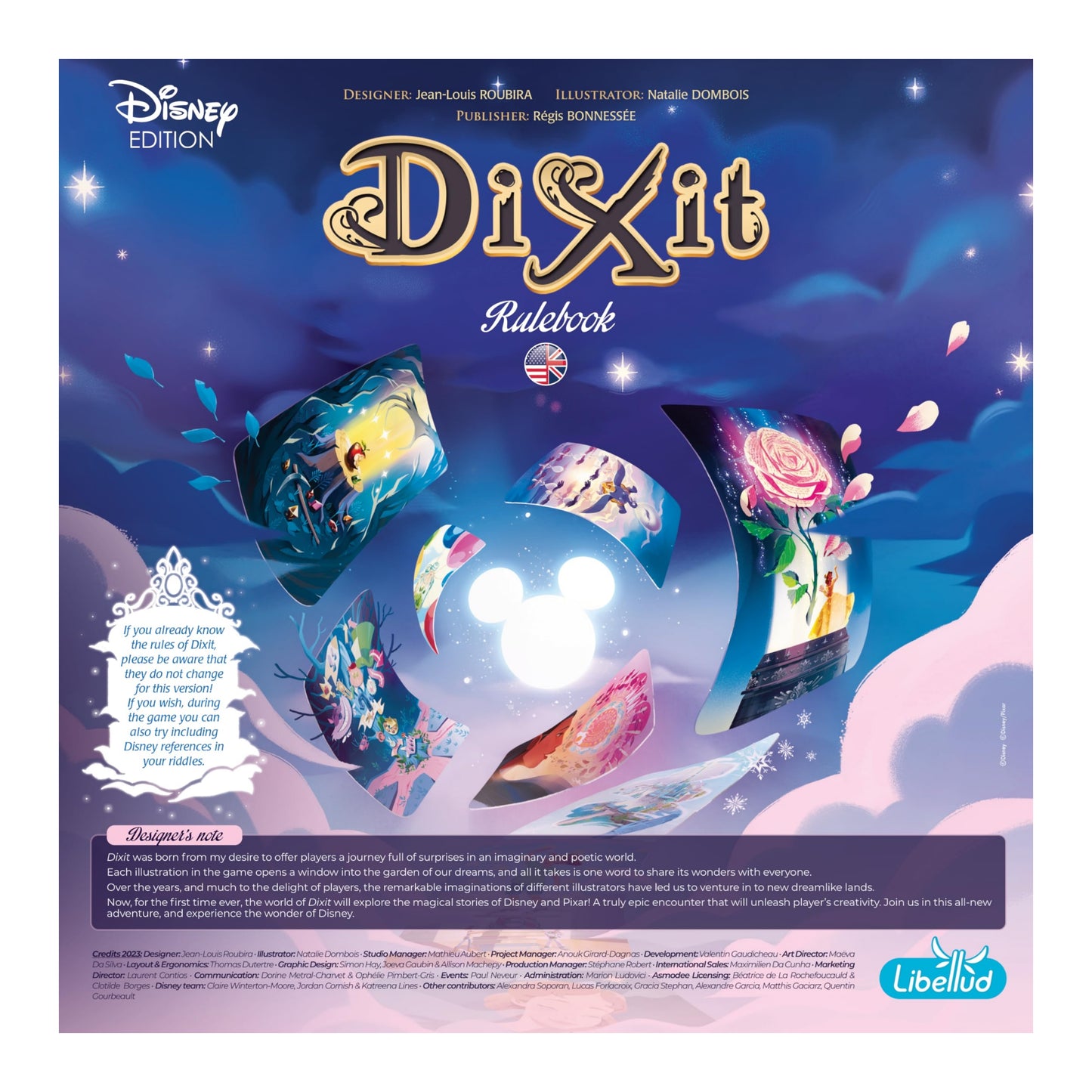 Asmodee Dixit Disney Edition Board Game