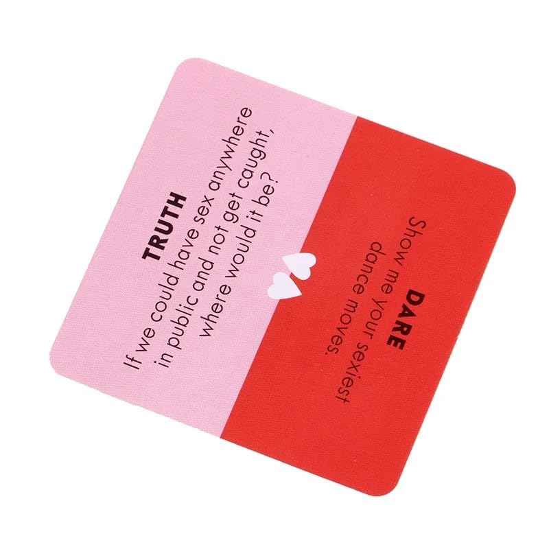 Truth Or Dares for Couples Card Game