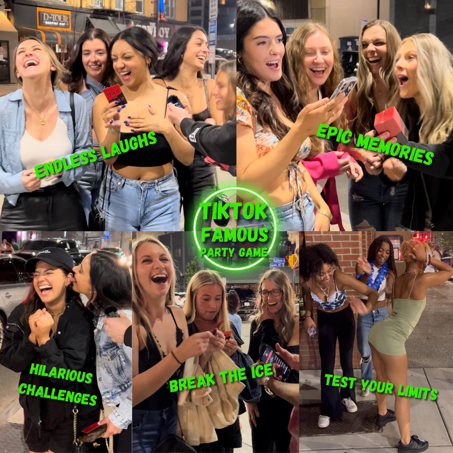 RISK IT OR DRINK IT Wild & Fun Drinking Game for Parties: 150 Hilarious Dares & Risky Questions for Adults Games Nights