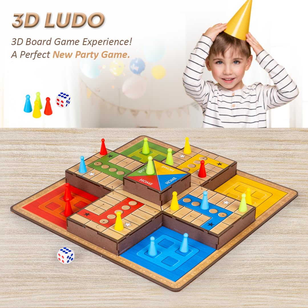 Toysbox Junior 3D Ludo Board Game