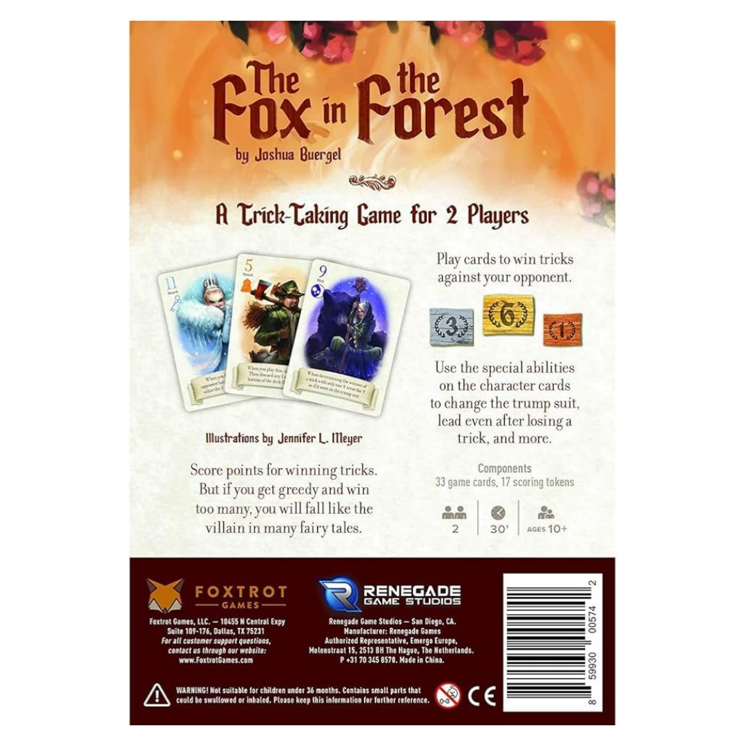The Fox in the Forest Card Game