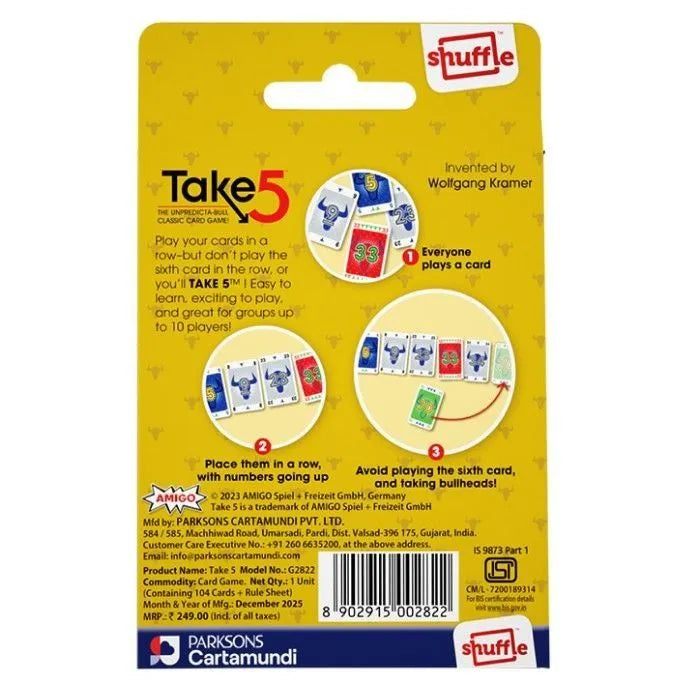 Amigo Games Take 5 Card Game