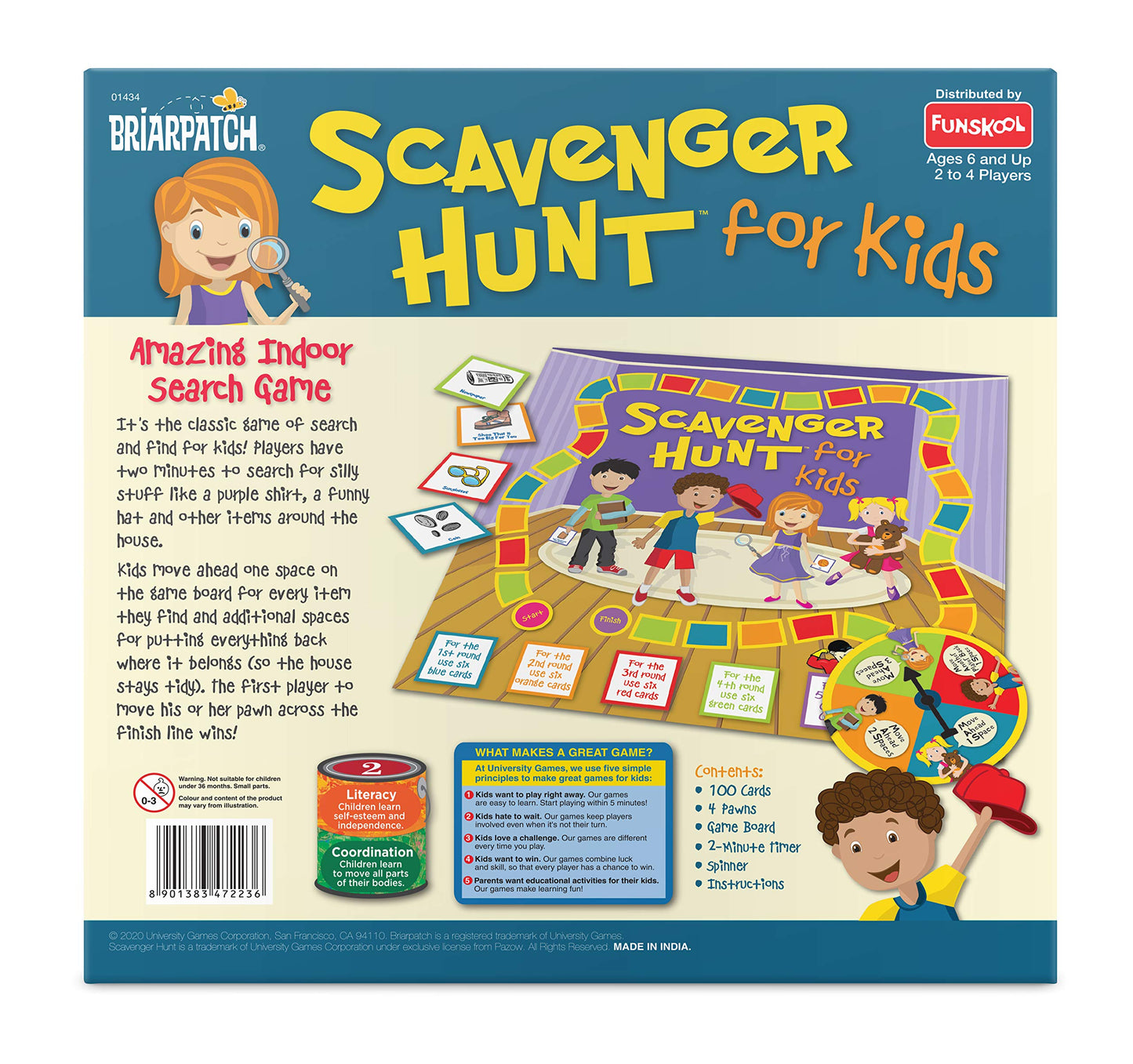 Funskool Scavenger Hunt Strategy Board Game