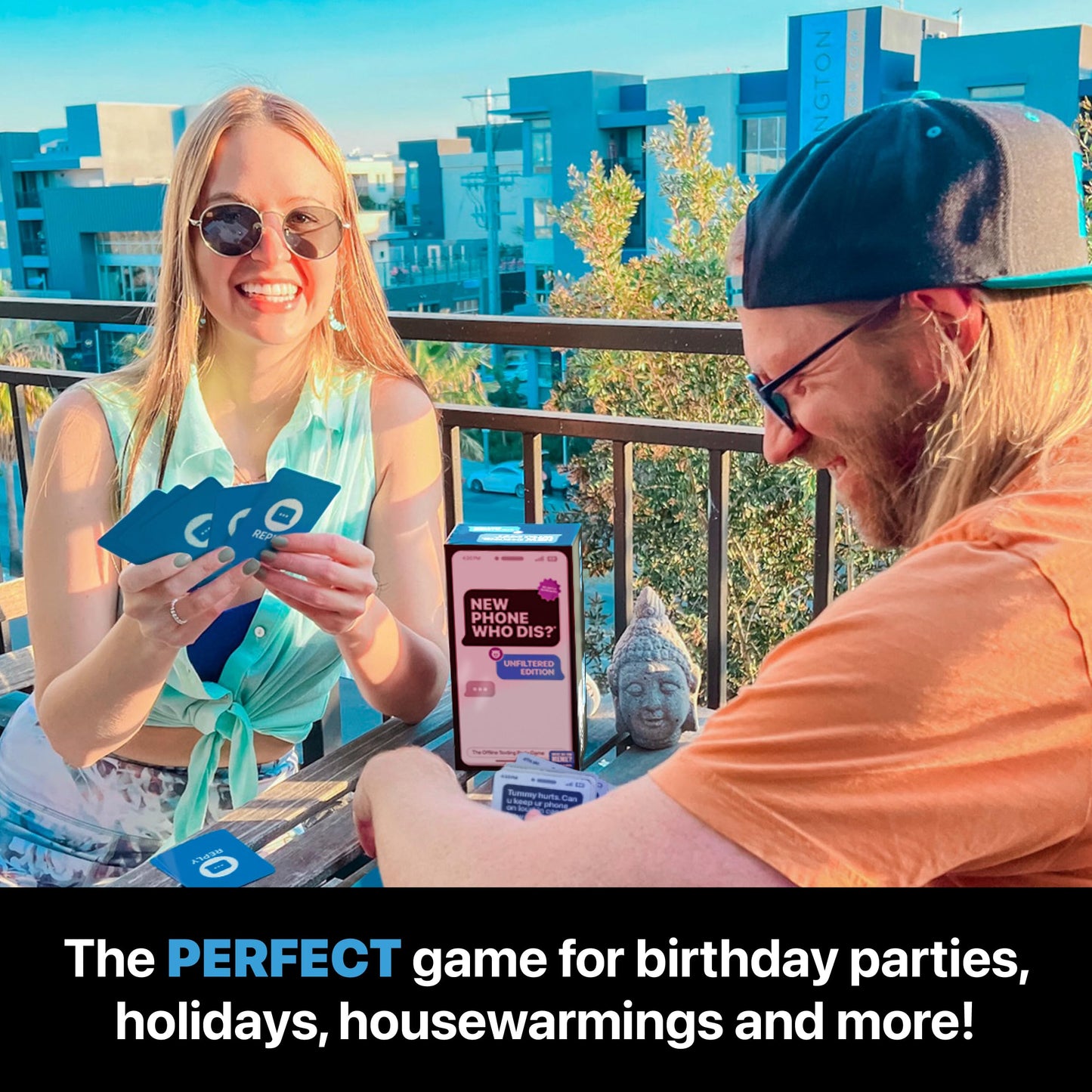 WHAT DO YOU MEME? New Phone, Who Dis? by Relatable, The Offline Text Message Party Game