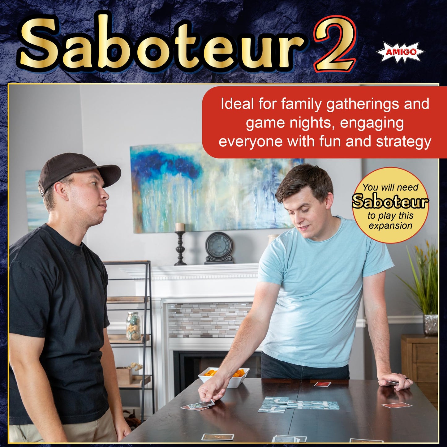 Saboteur 2 Exciting Gold Digging Strategy Card Game