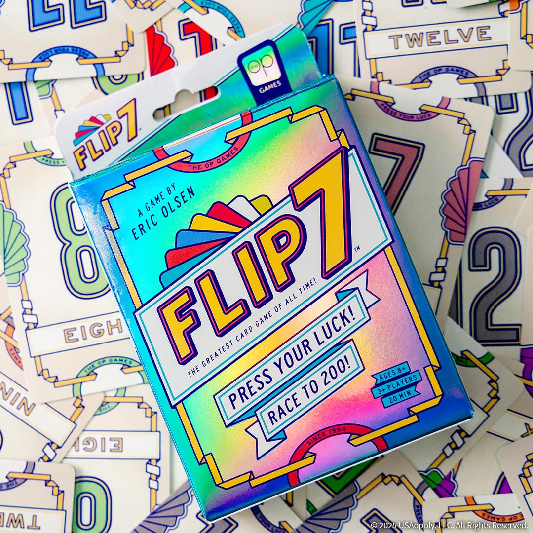 Flip 7 The Ultimate Blend of Press Your Luck and Strategy Fast-Paced Addictive Card Game