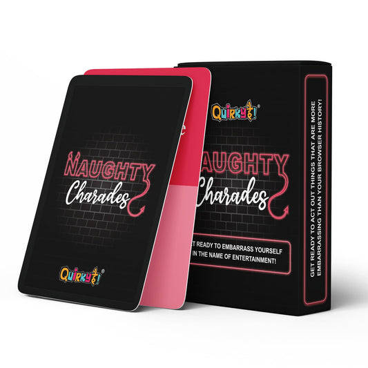 Quirky Hai Naughty Charades Card Game Hilarious Party Game