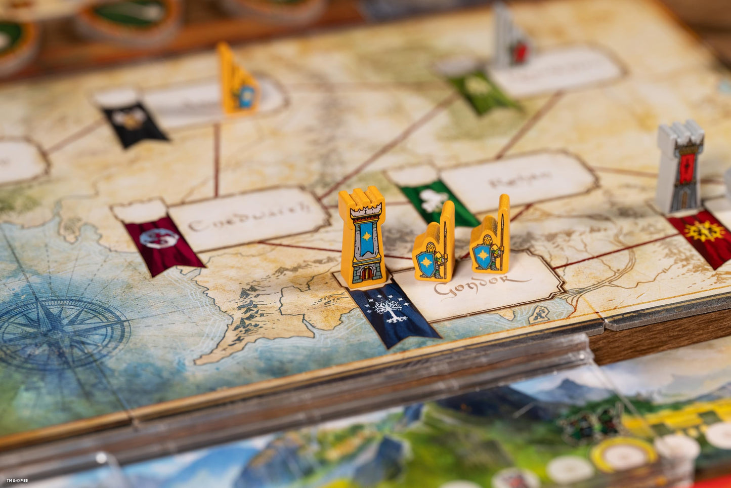 Asmodee The Lord of The Rings Duel for Middle Earth Board Game