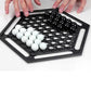 Abalone Mini Black and White Marbles Board Game