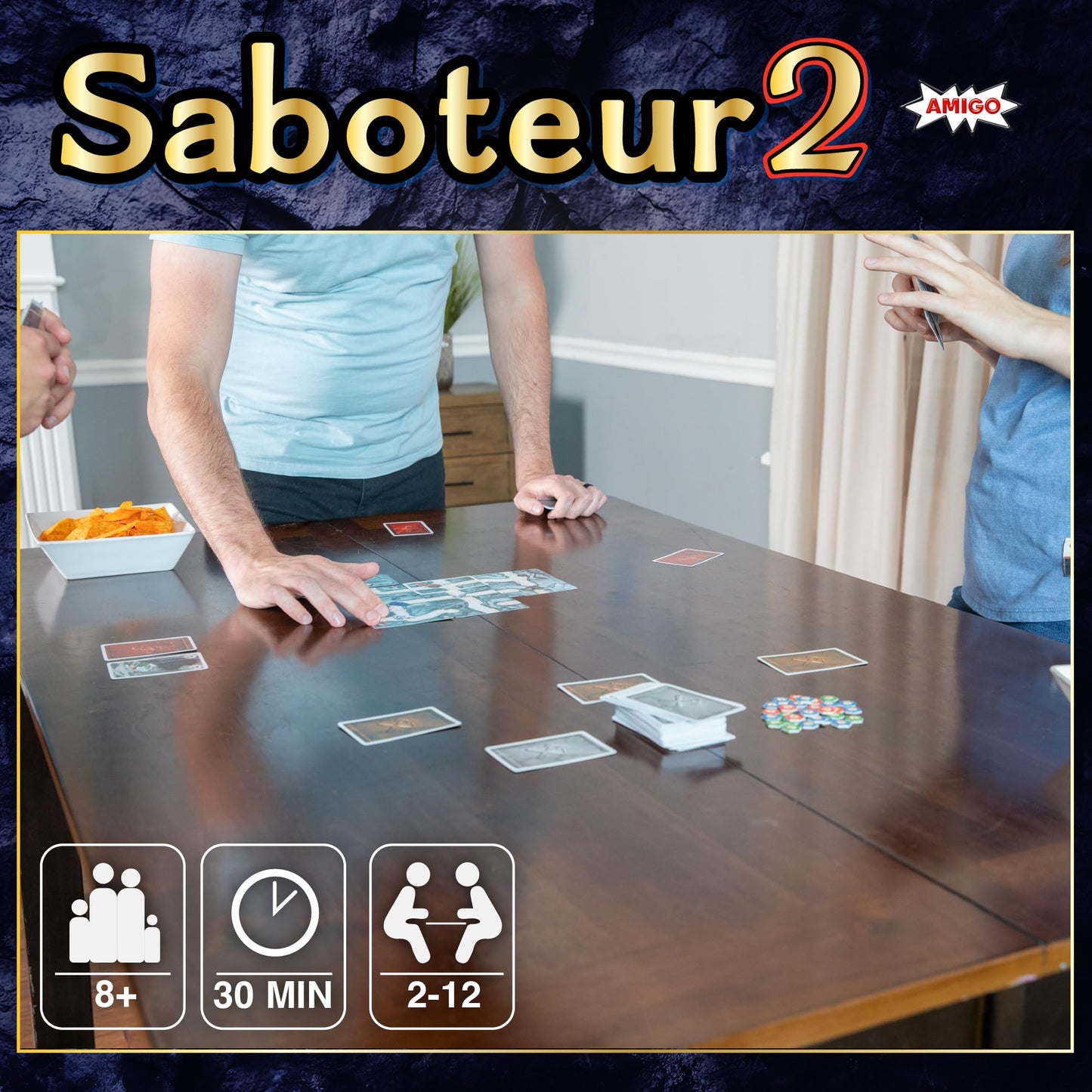Saboteur 2 Exciting Gold Digging Strategy Card Game