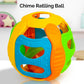 Ratna's Jazz Gift Set, 2-in-1 Baby Toys with Pull Along Lion and Rattling Ball, New Born Toys for 6 Month+ Old Baby