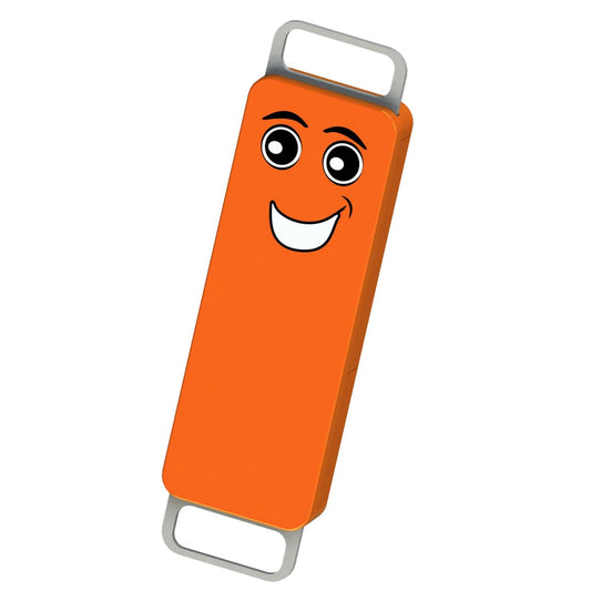 Blix Queaky- STEM Toy, Experimental Toy, Queaky is not just Musical and Sound Toy, Learn Through Play (Orange)