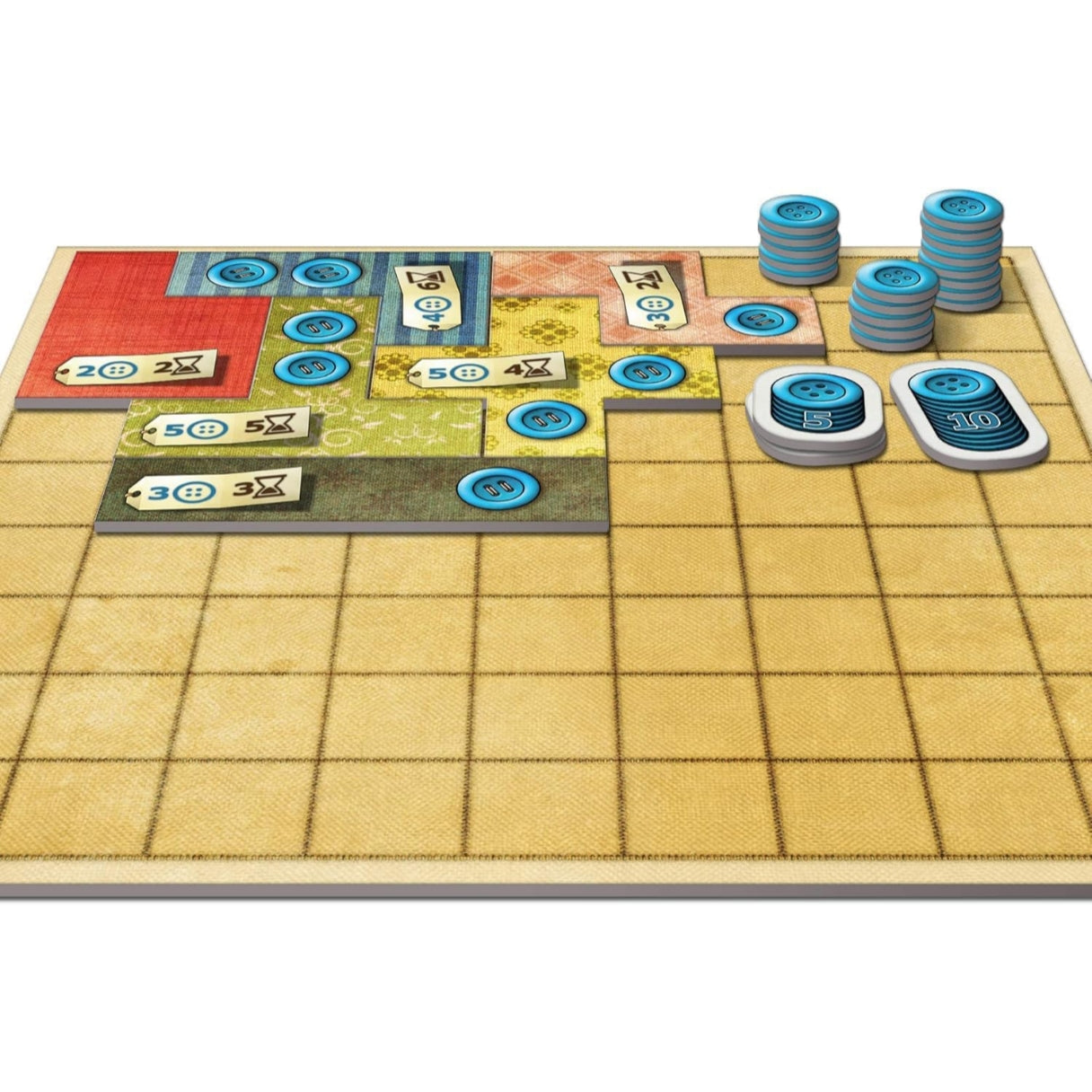 Patchwork Board Game A Two Player Quilting Strategy Game