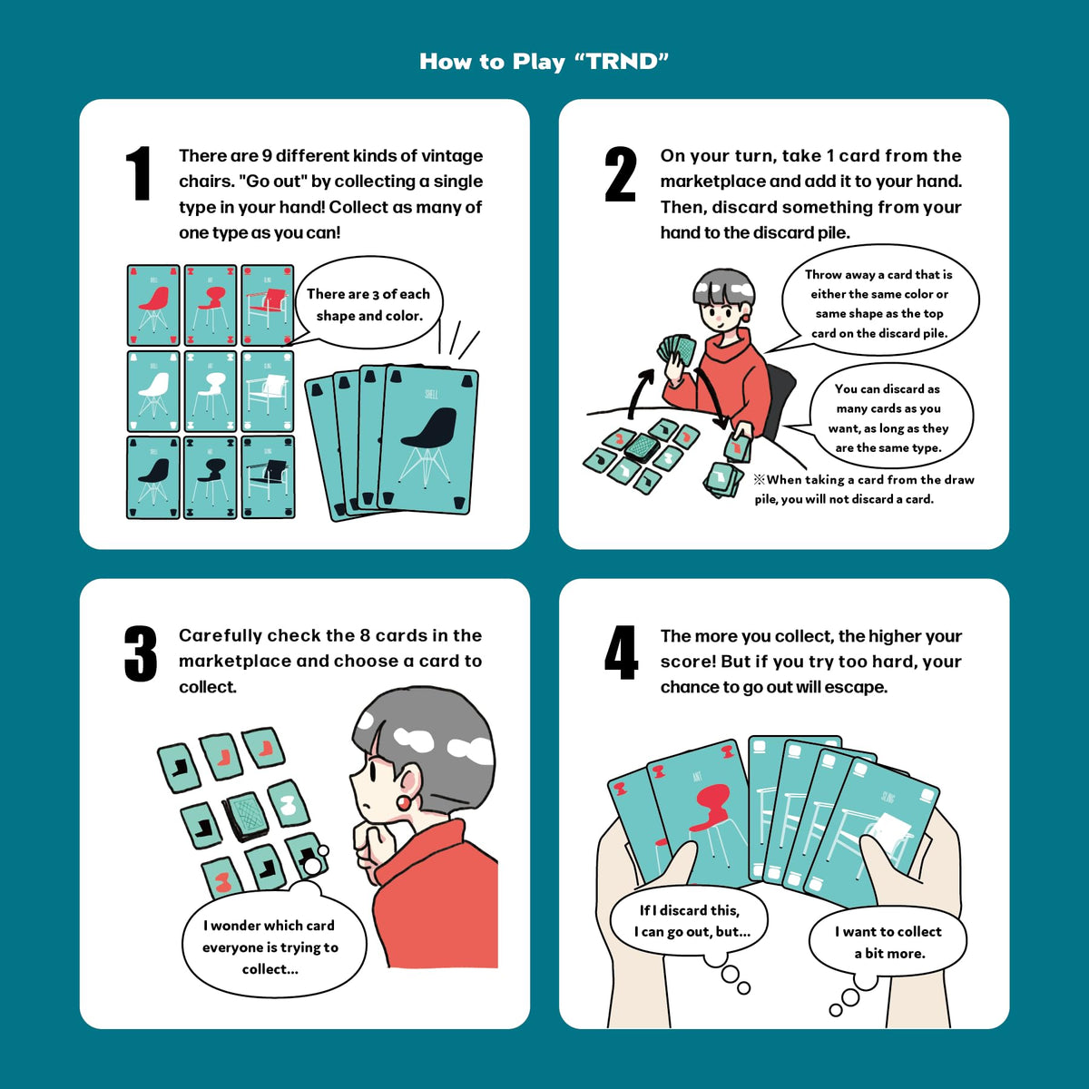 Oink Games TRND Card Game