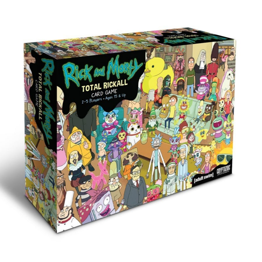 Rick and Morty Total Rickall Cooperative Card Game