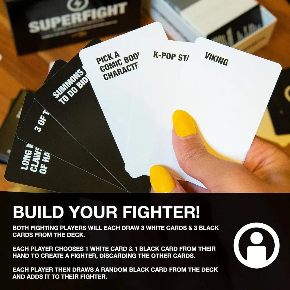 Superfight Card Game Absurd Argument Party Game
