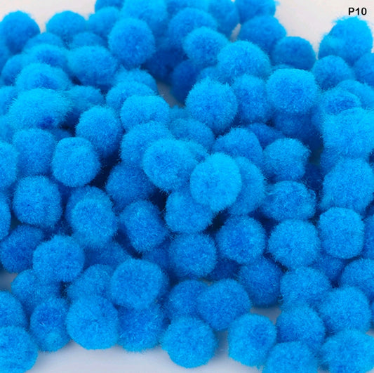 Pom Pom Balls 2 Cm 500 Pc's Single Shades