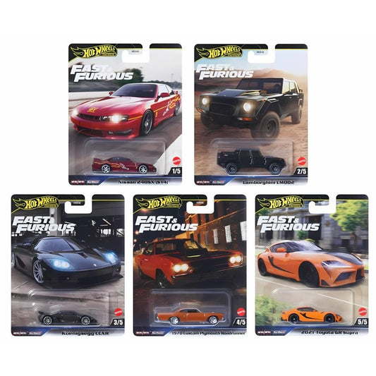 Hot Wheels Fast & Furious Premium 2025
