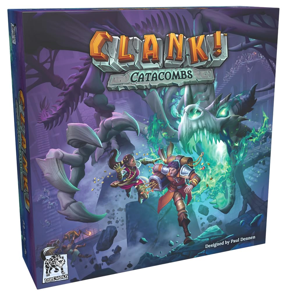 Dire Wolf Clank! Catacombs Board Game