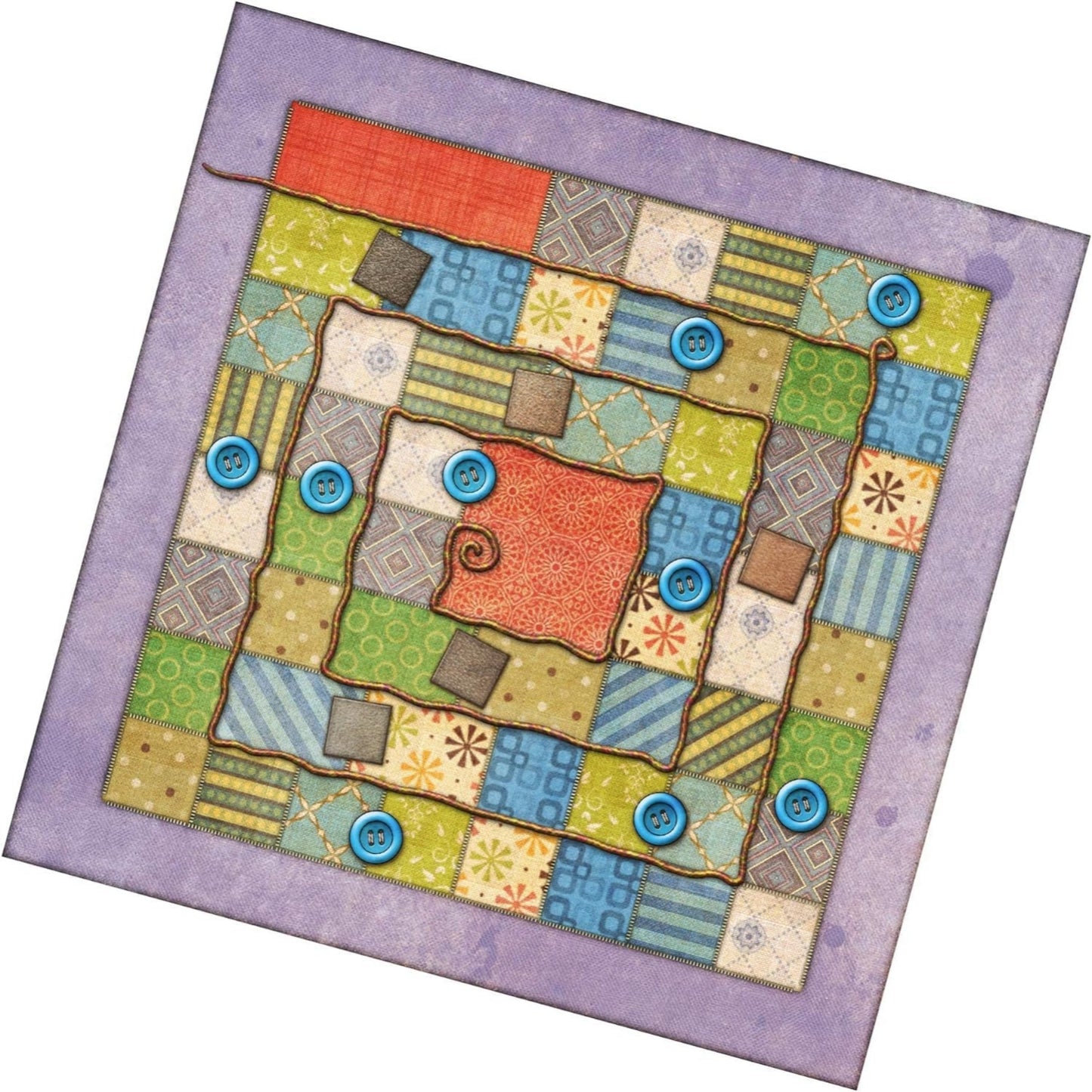 Patchwork Board Game A Two Player Quilting Strategy Game