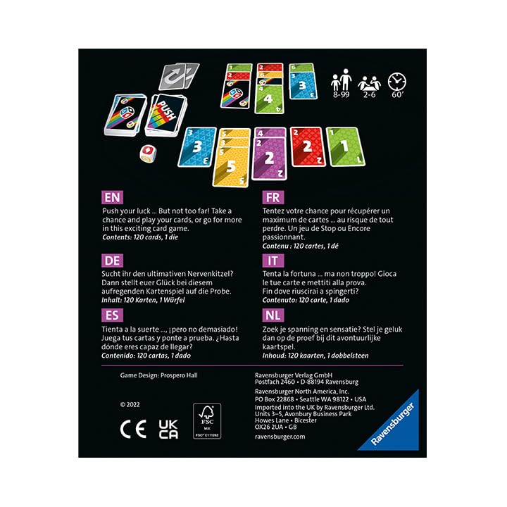Push Family Card Game