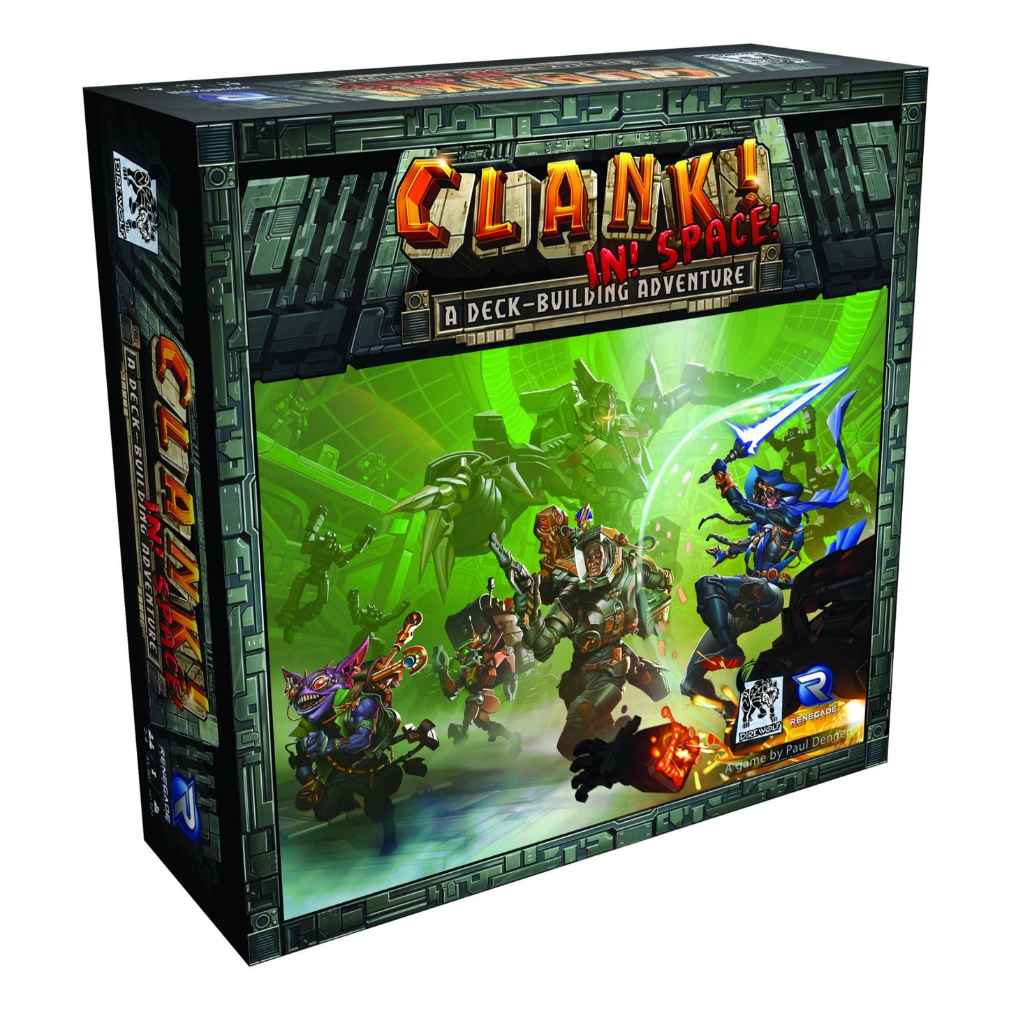 Clank! In! Space! A Deck Building Adventure Board Game