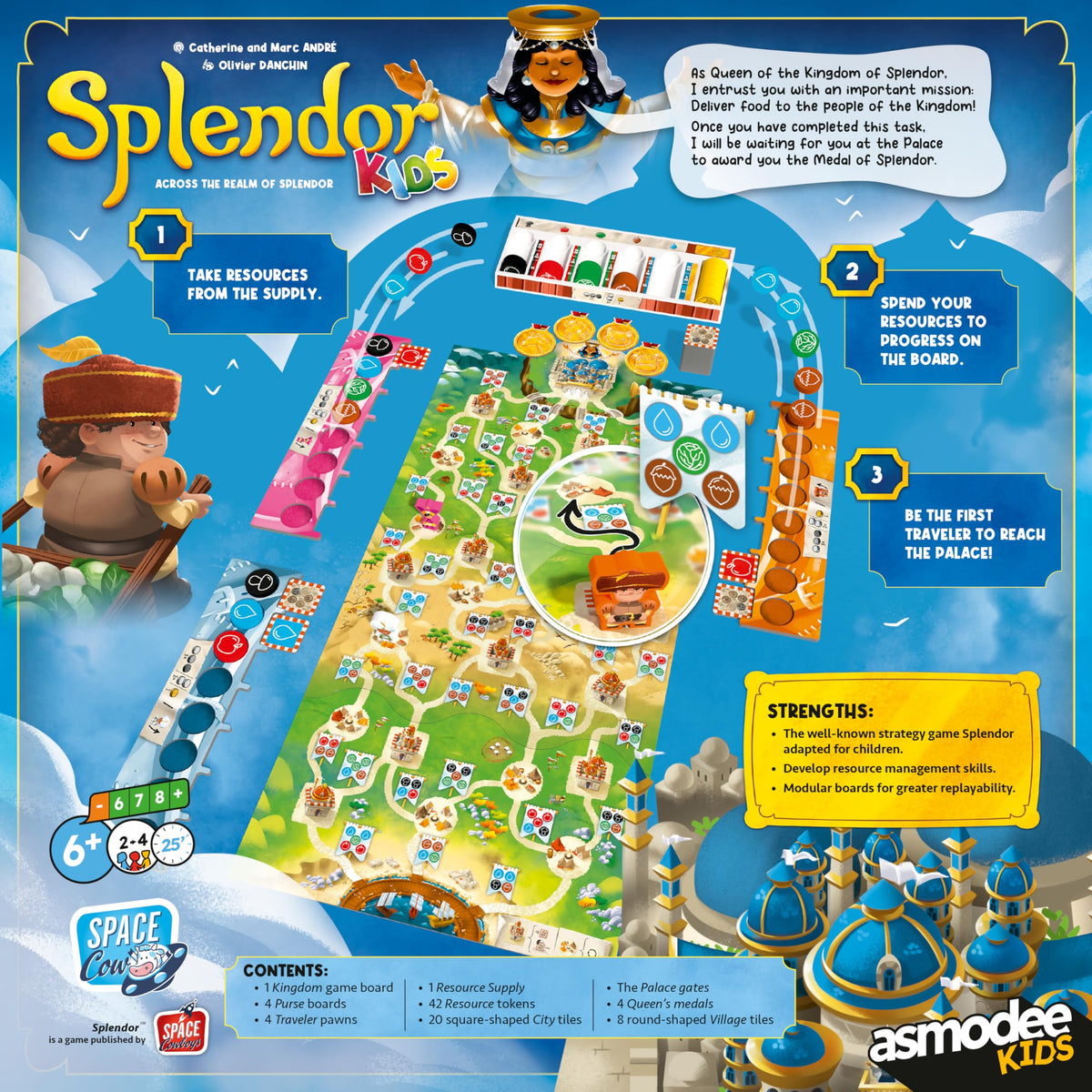 Asmodee Splendor Kids Strategy Board Game