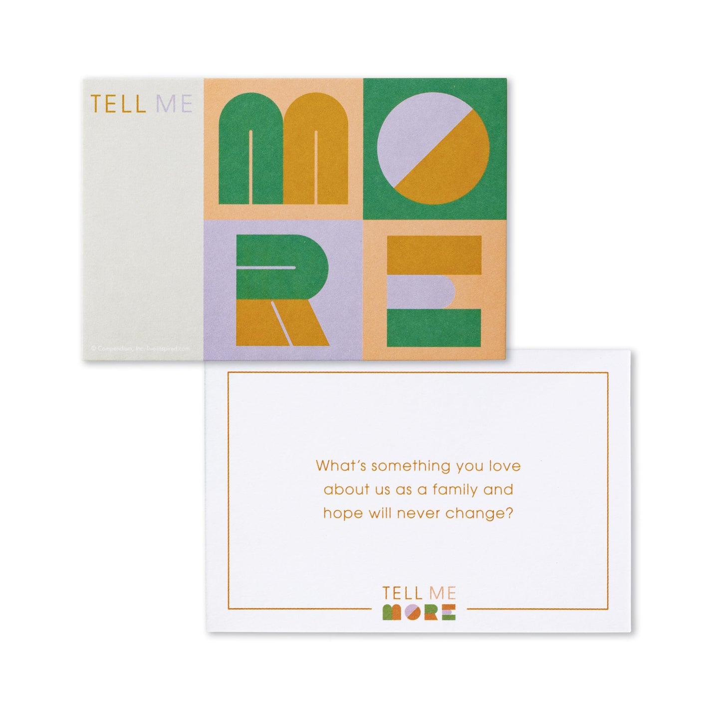 Compendium Tell Me More Family Edition Game