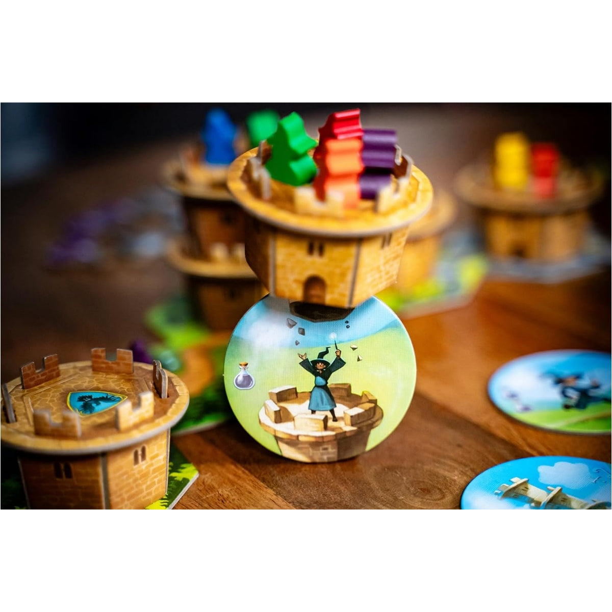 Capstone Games Wandering Towers Strategy Board Game