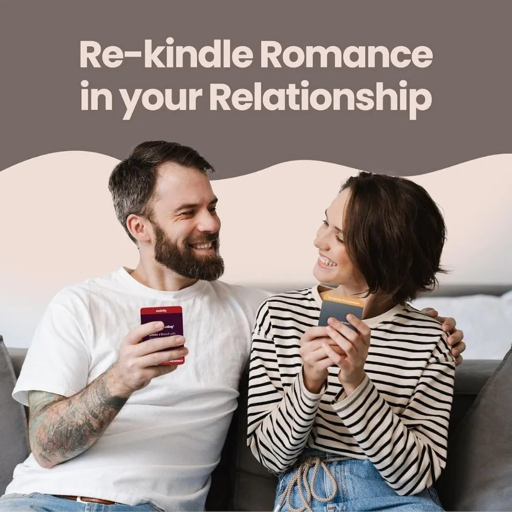 Couple Reconnect Card Game 200 Conversation Starters for Couples