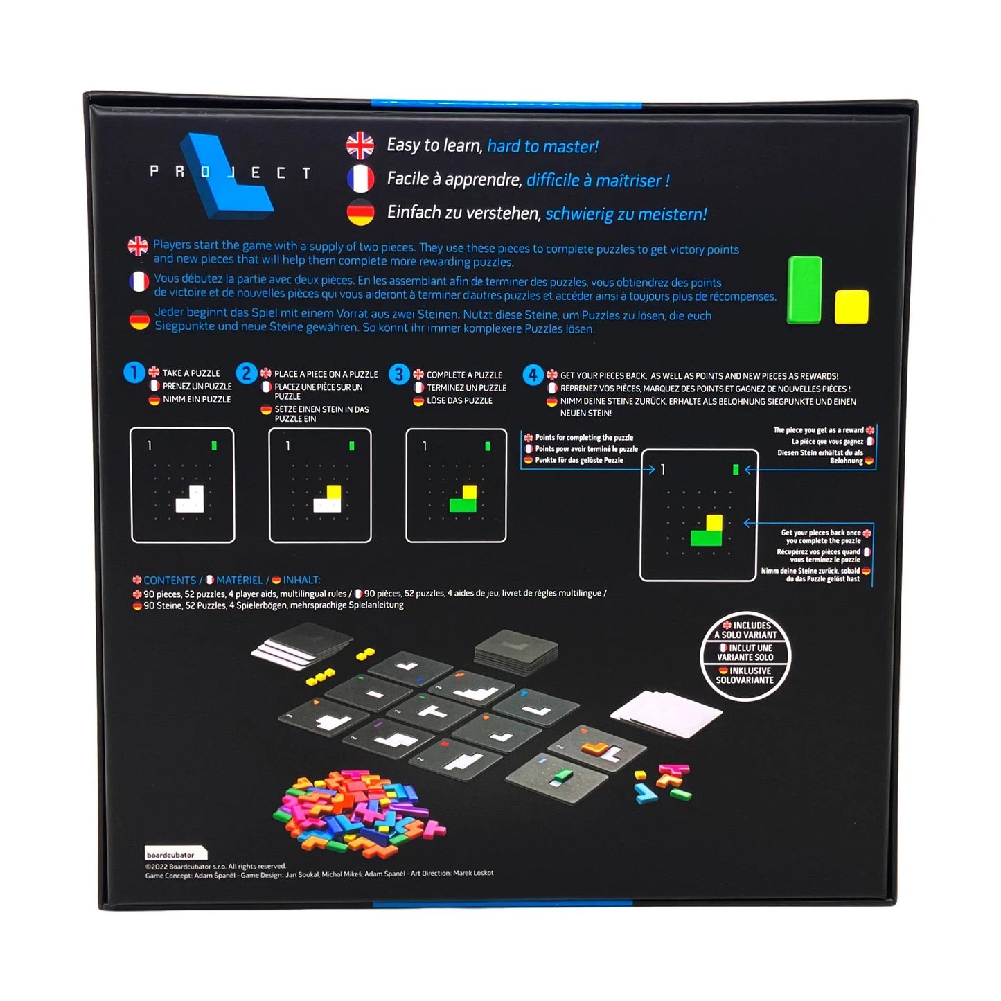 Project L Strategy Board Game