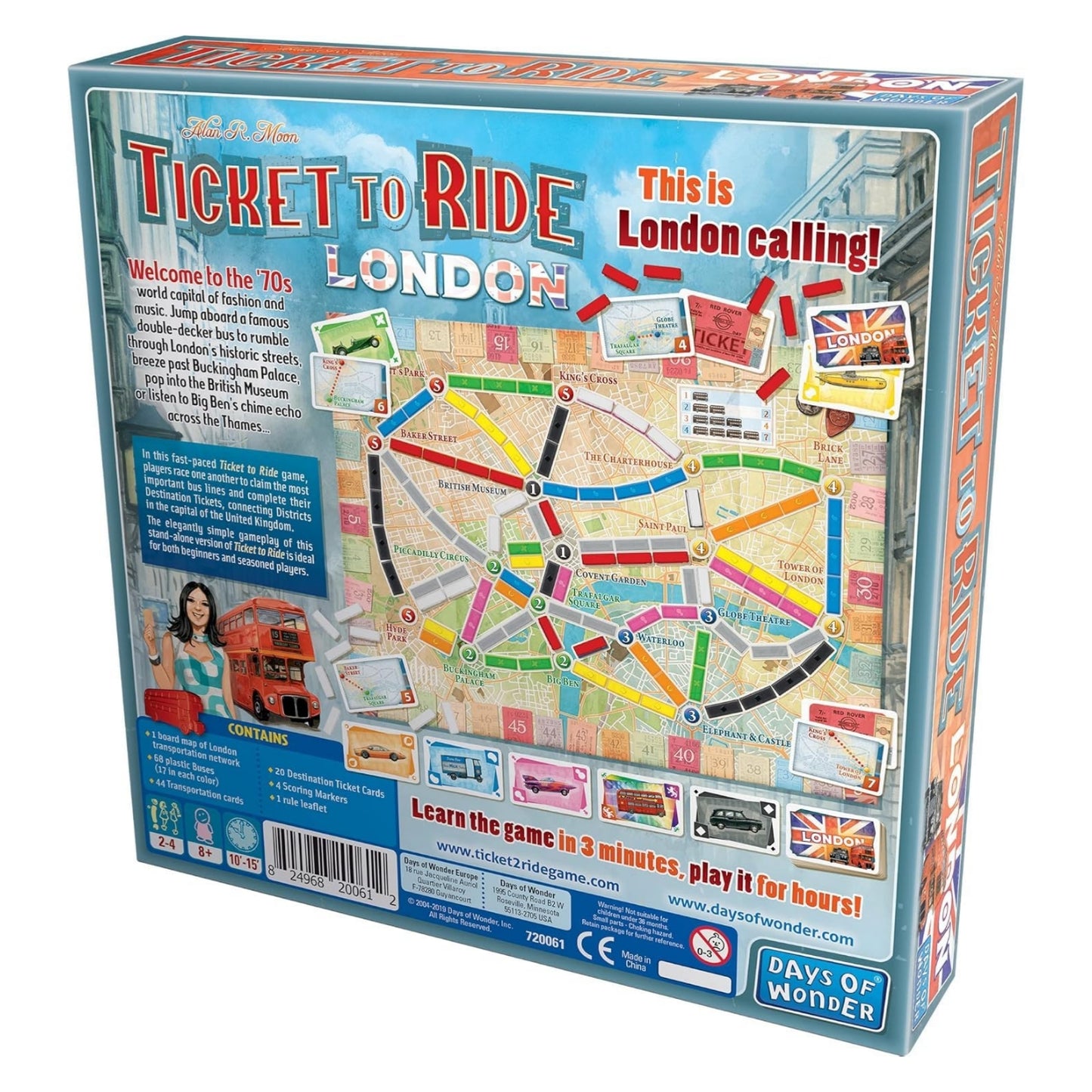 Asmodee Ticket to Ride London Board Game
