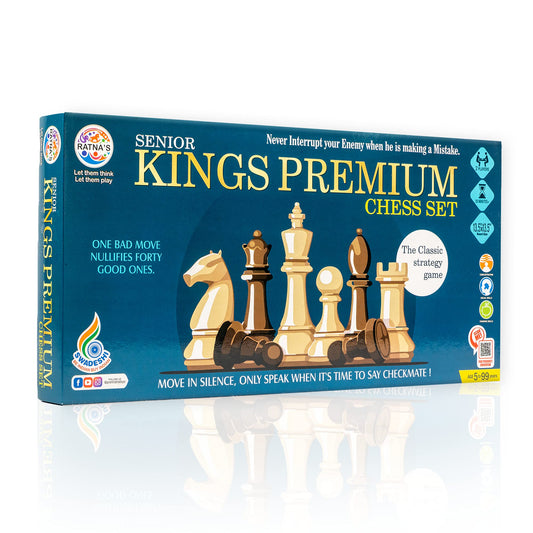 Ratna's Senior Kings Premium Chess Board Set
