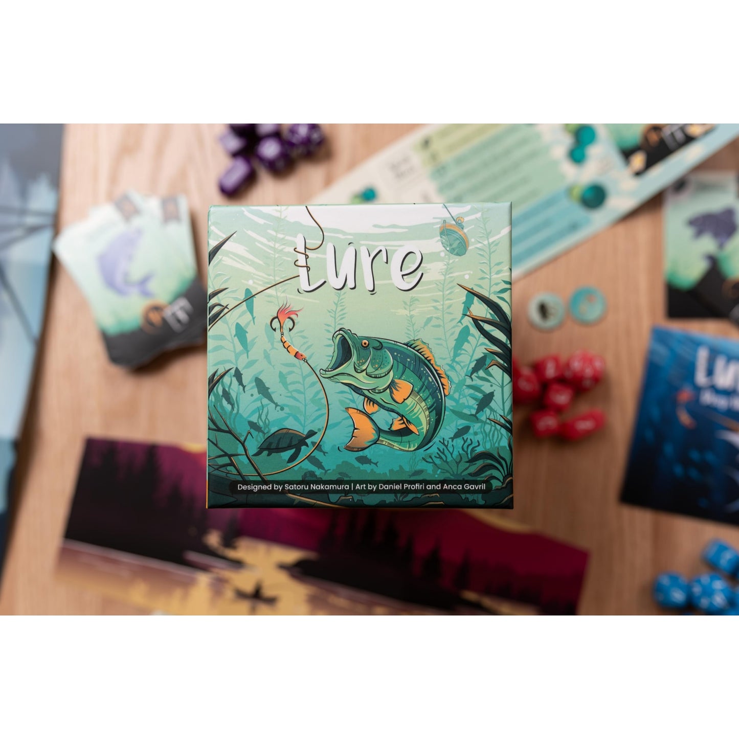 Allplay Lure Board Wager Dice to Roll and Catch Fish